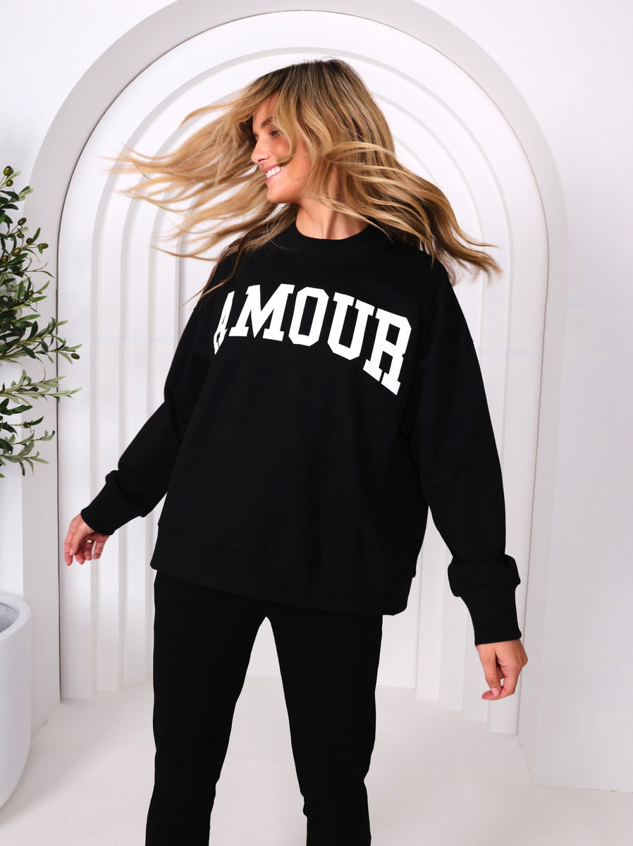 Black Amoret Sweater main image 1